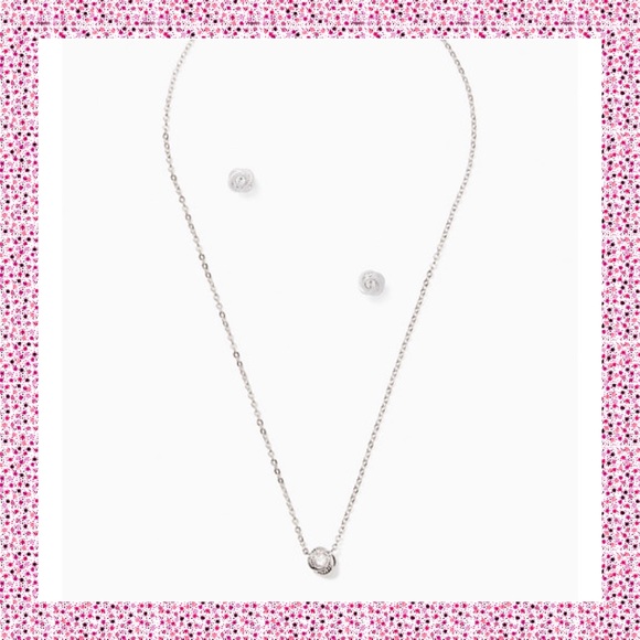 kate spade Jewelry - Kate Spade ♠️ Infinity & Beyond Earrings/Necklace
